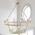 Rovenelis Iron Chandelier-Moonnatur