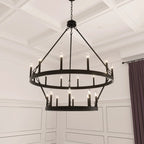 Rovenelis Iron Chandelier-Moonnatur