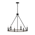 Rovenelis Iron Chandelier-Moonnatur