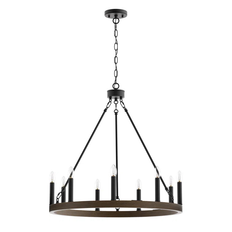 Rovenelis Iron Chandelier-Moonnatur