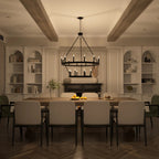 Rovenelis Iron Chandelier-Moonnatur