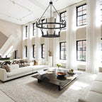 Rovenelis Iron Chandelier-Moonnatur