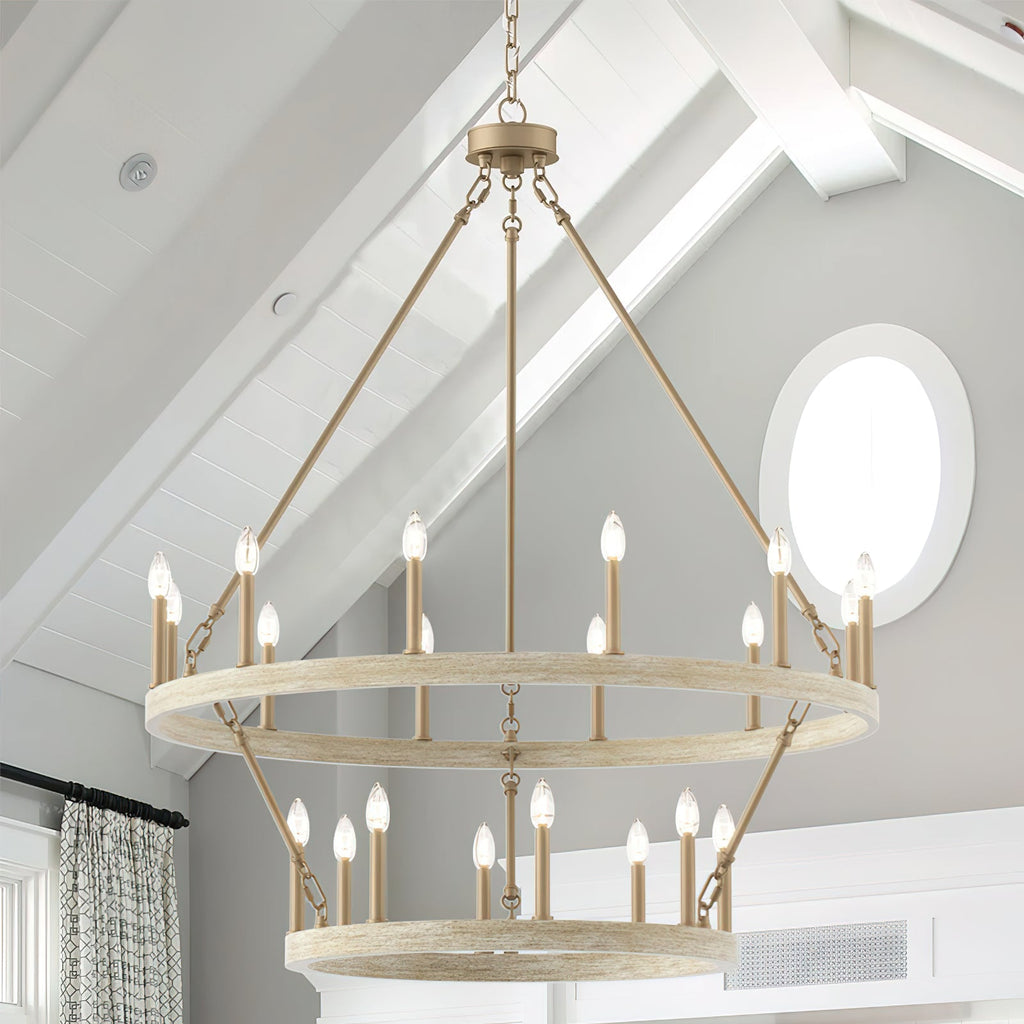Rovenelis Iron Chandelier-Moonnatur