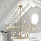 Rovenelis Iron Chandelier-Moonnatur
