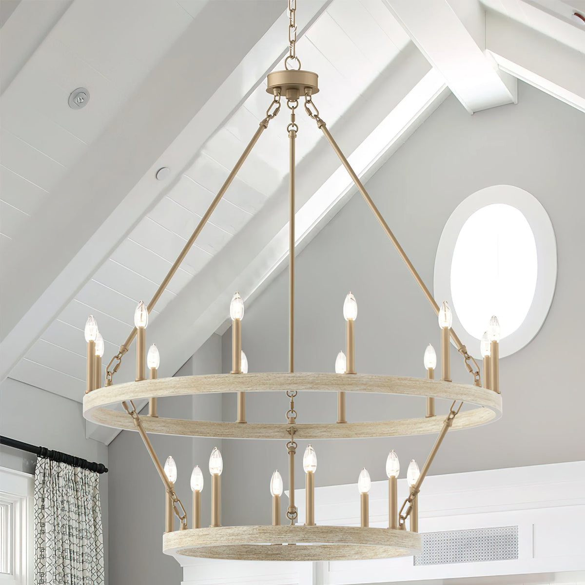 Rovenelis Iron Chandelier-Moonnatur