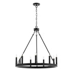 Rovenelis Iron Chandelier-Moonnatur