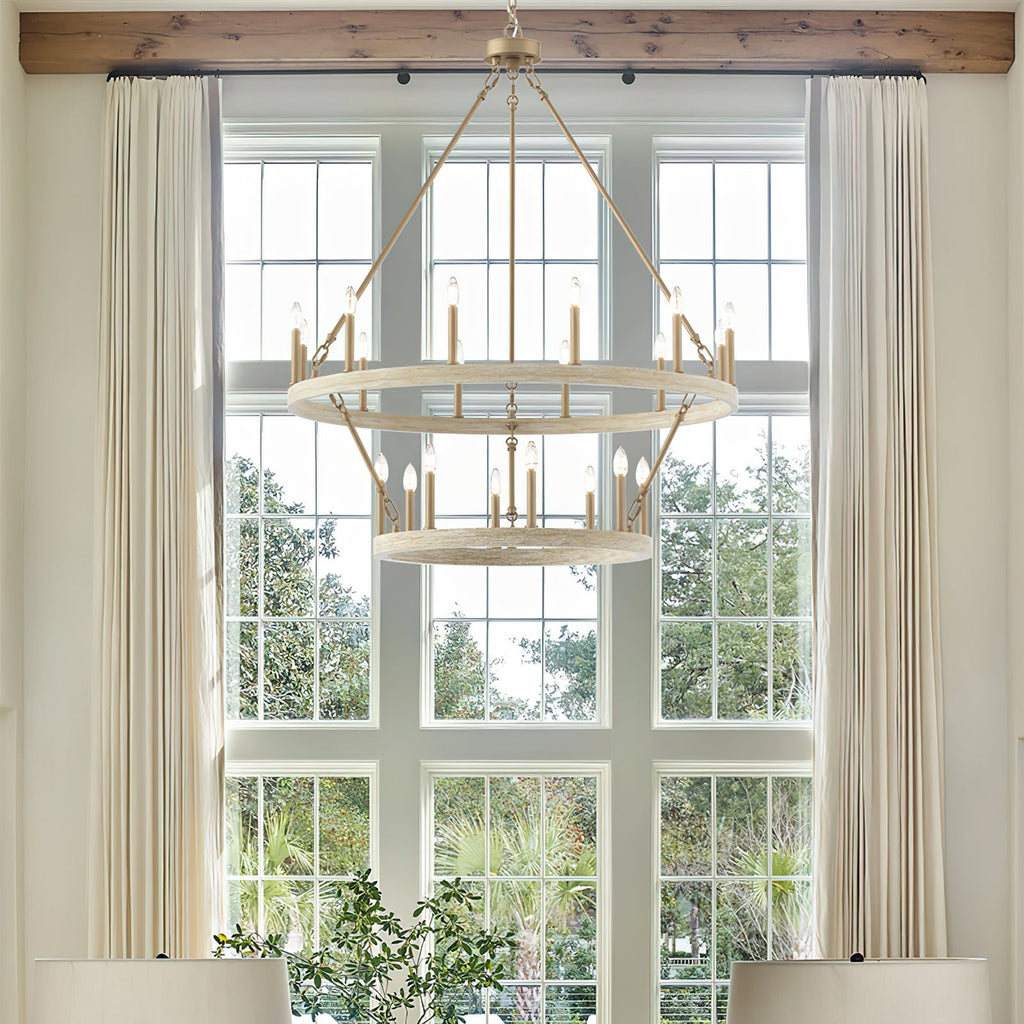 Rovenelis Iron Chandelier-Moonnatur
