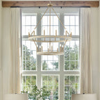 Rovenelis Iron Chandelier-Moonnatur