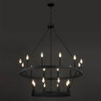 Rovenelis Iron Chandelier-Moonnatur