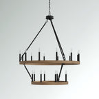 Rovenelis Iron Chandelier-Moonnatur