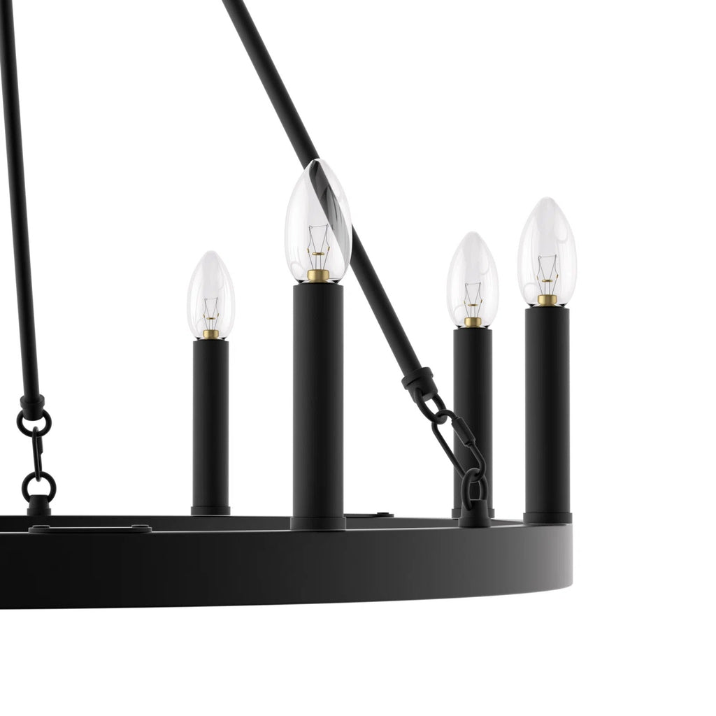 Rovenelis Iron Chandelier-Moonnatur