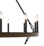Rovenelis Iron Chandelier-Moonnatur
