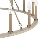 Rovenelis Iron Chandelier-Moonnatur