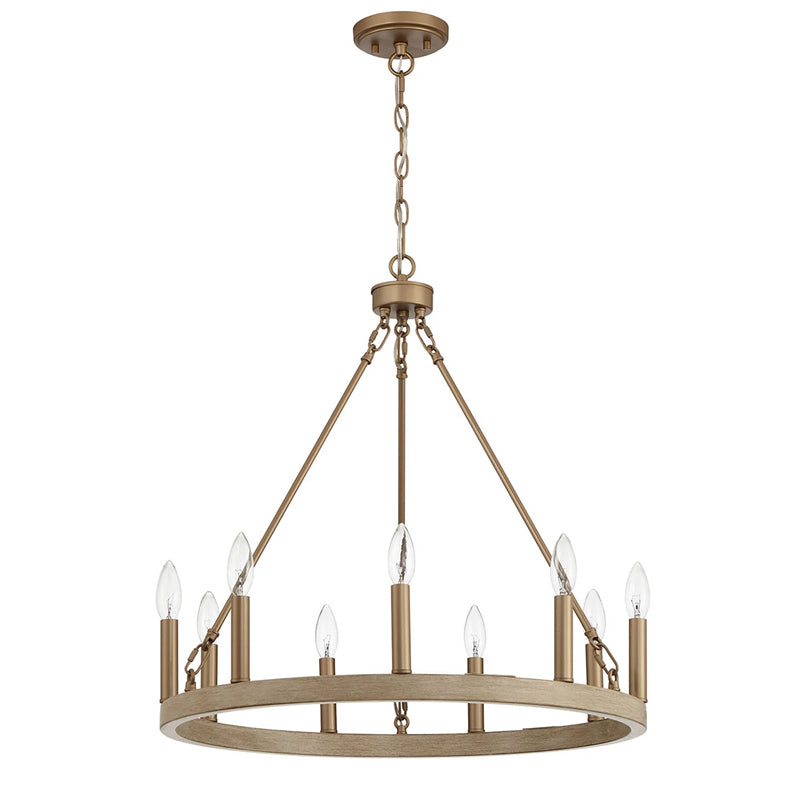 Rovenelis Iron Chandelier-Moonnatur