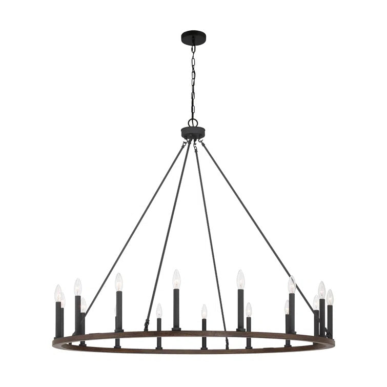 Rovenelis Iron Chandelier-Moonnatur