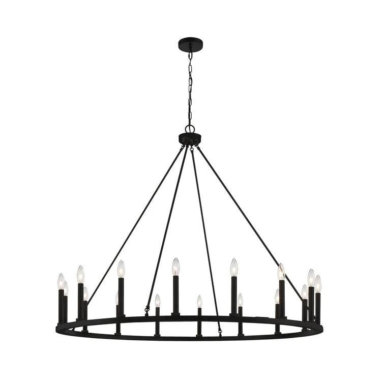 Rovenelis Iron Chandelier-Moonnatur