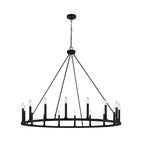 Rovenelis Iron Chandelier-Moonnatur