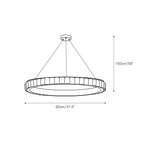 Rildenenelle Alabaster Chandelier-Moonnatur