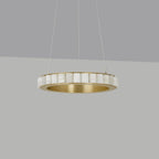 Rildenenelle Alabaster Chandelier-Moonnatur