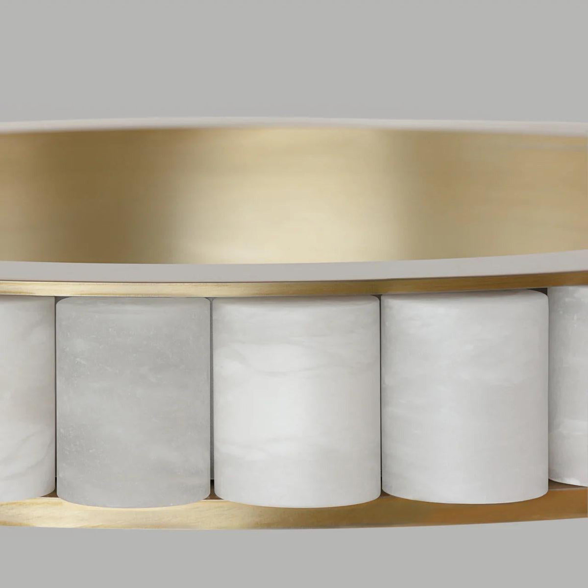 Rildenenelle Alabaster Chandelier-Moonnatur