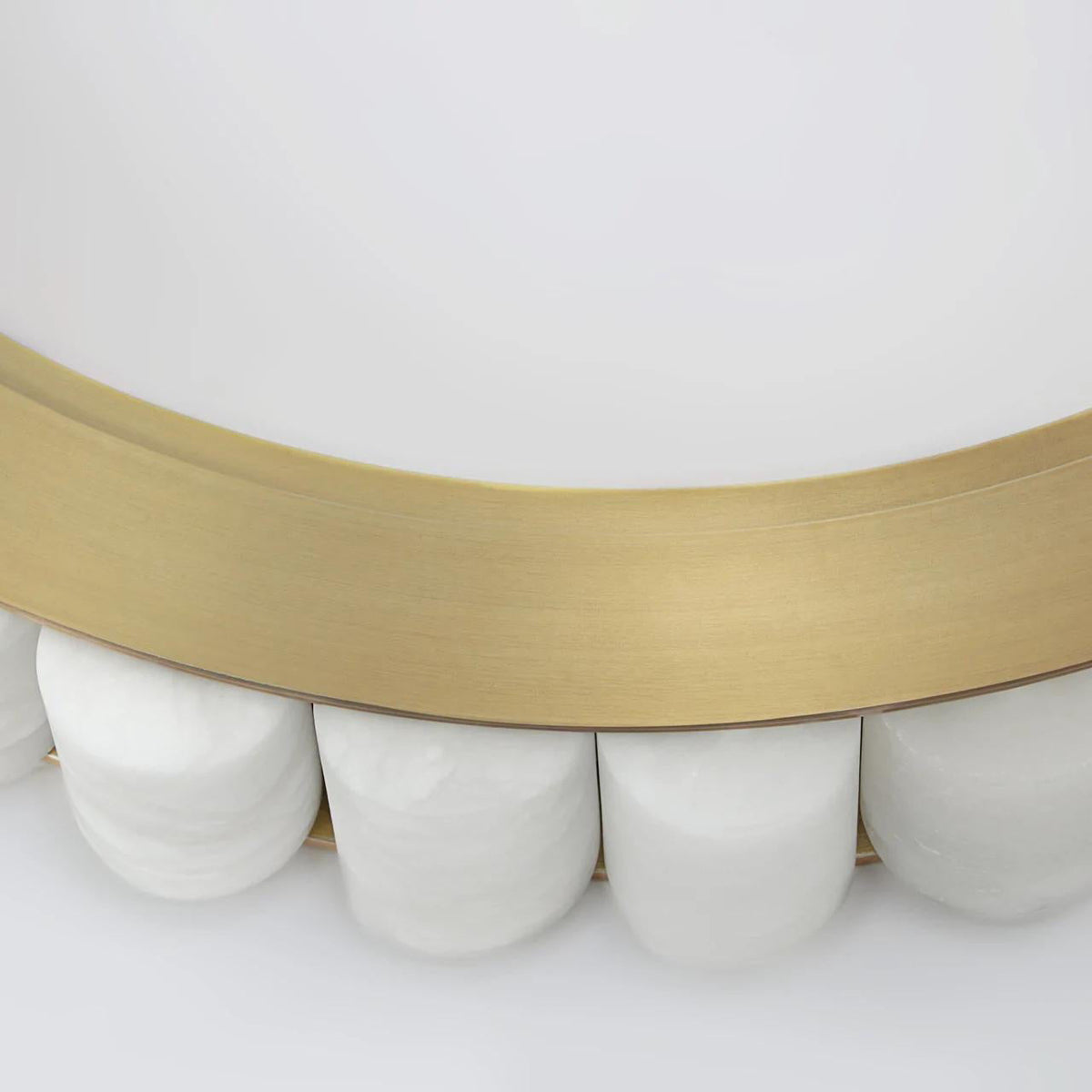 Rildenenelle Alabaster Chandelier-Moonnatur