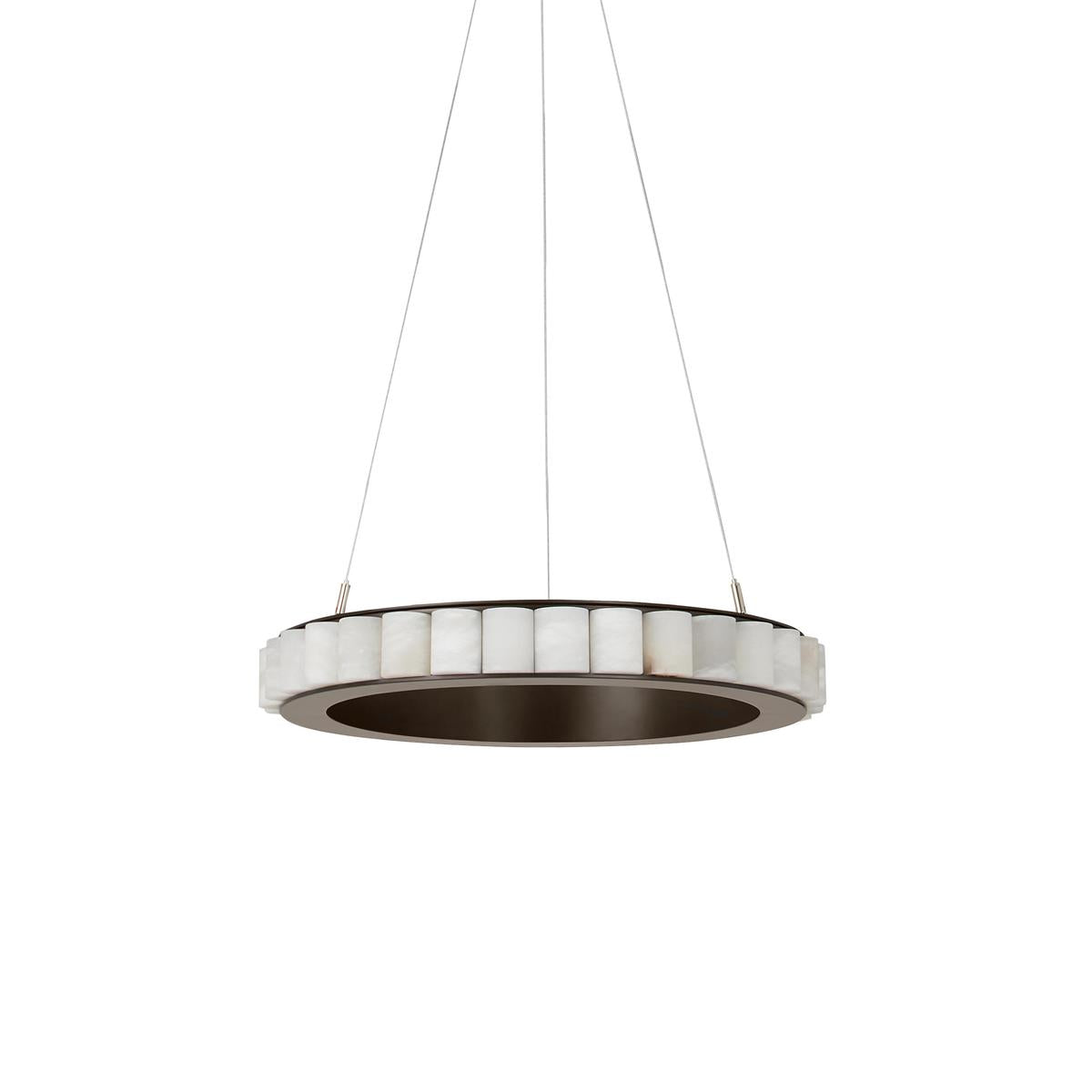 Rildenenelle Alabaster Chandelier-Moonnatur