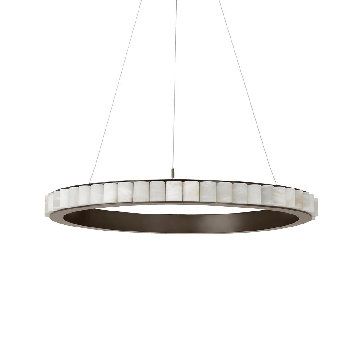 Rildenenelle Alabaster Chandelier-Moonnatur