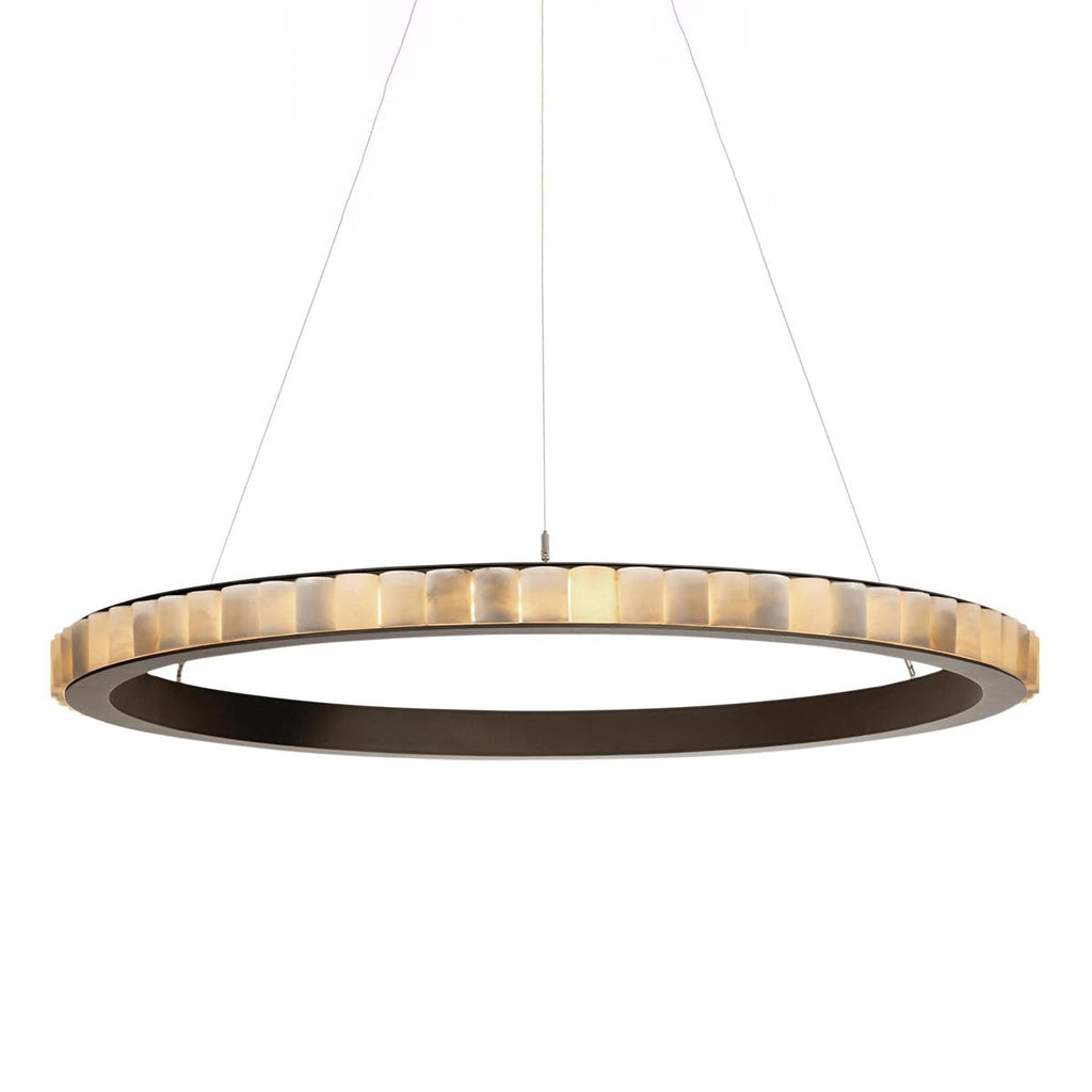 Rildenenelle Alabaster Chandelier-Moonnatur