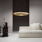 Rildenenelle Alabaster Chandelier-Moonnatur