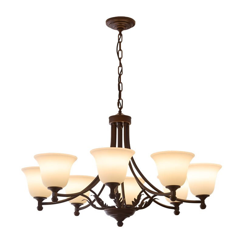 Vardenella Glass Chandelier-Moonnatur