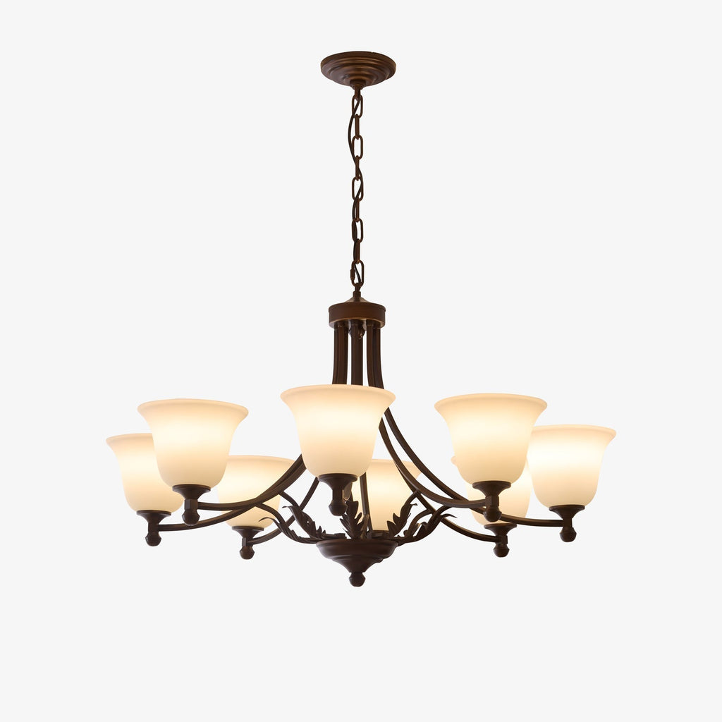 Vardenella Glass Chandelier-Moonnatur