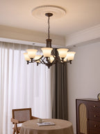Vardenella Glass Chandelier-Moonnatur