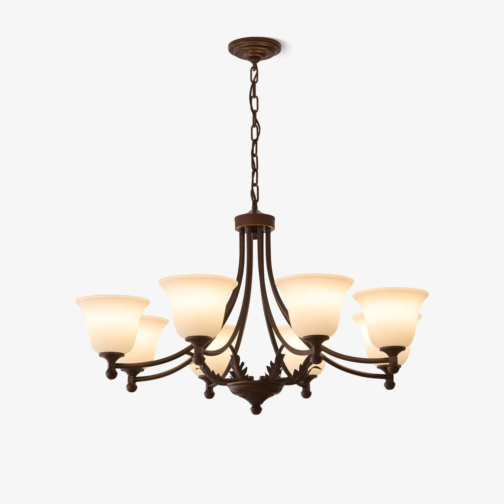 Vardenella Glass Chandelier-Moonnatur
