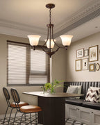 Vardenella Glass Chandelier-Moonnatur