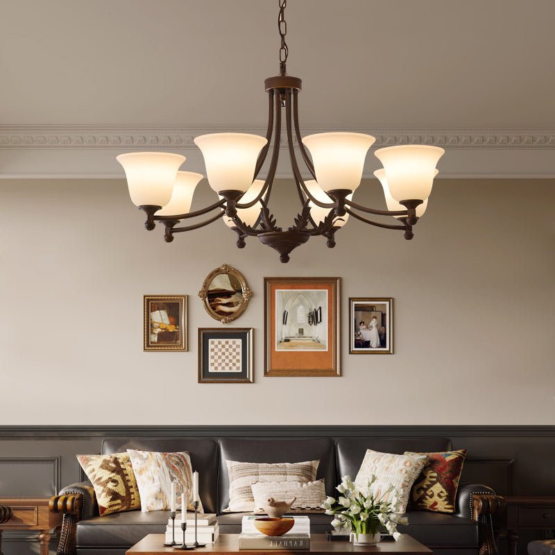 Vardenella Glass Chandelier-Moonnatur