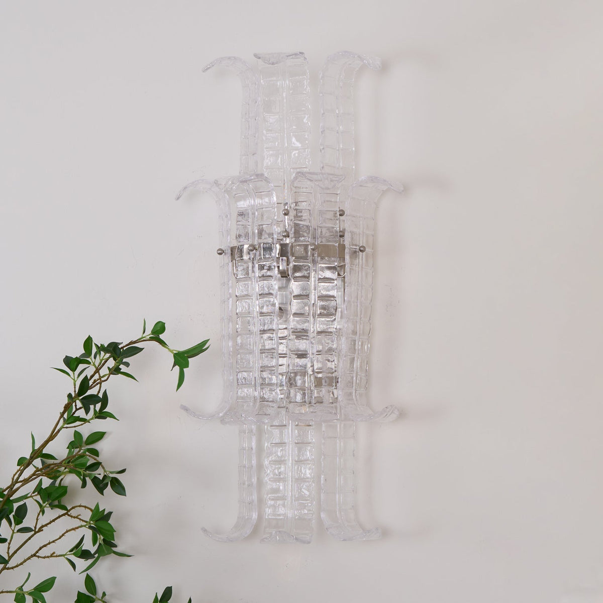 Kenrenholm Glass Wall Light-Moonnatur