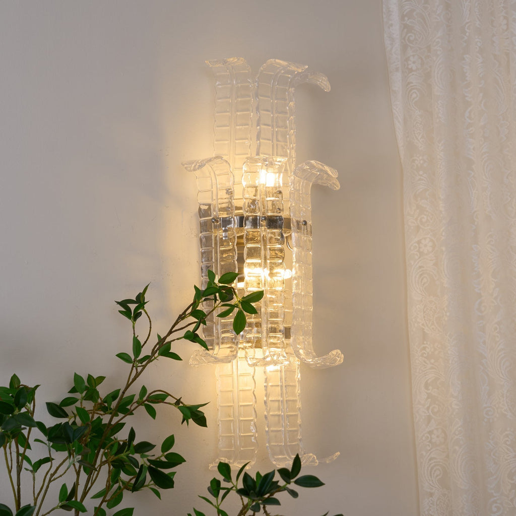 Kenrenholm Glass Wall Light-Moonnatur