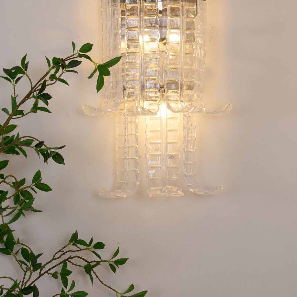 Kenrenholm Glass Wall Light-Moonnatur
