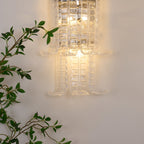 Kenrenholm Glass Wall Light-Moonnatur