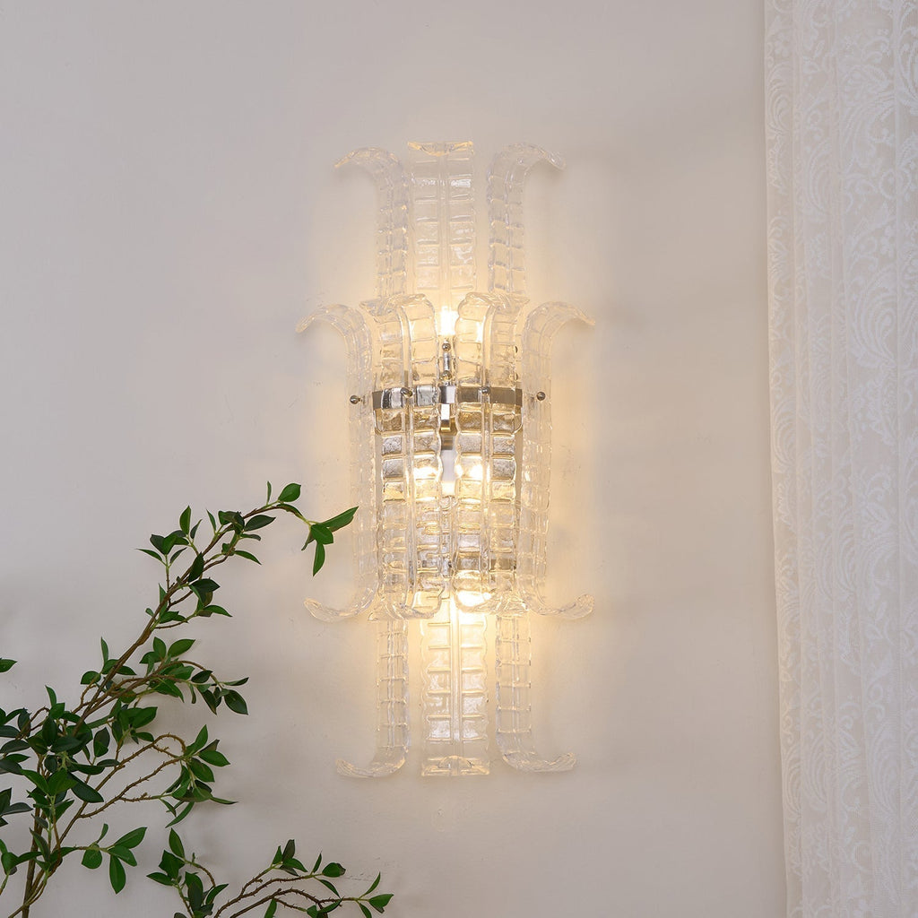 Kenrenholm Glass Wall Light-Moonnatur