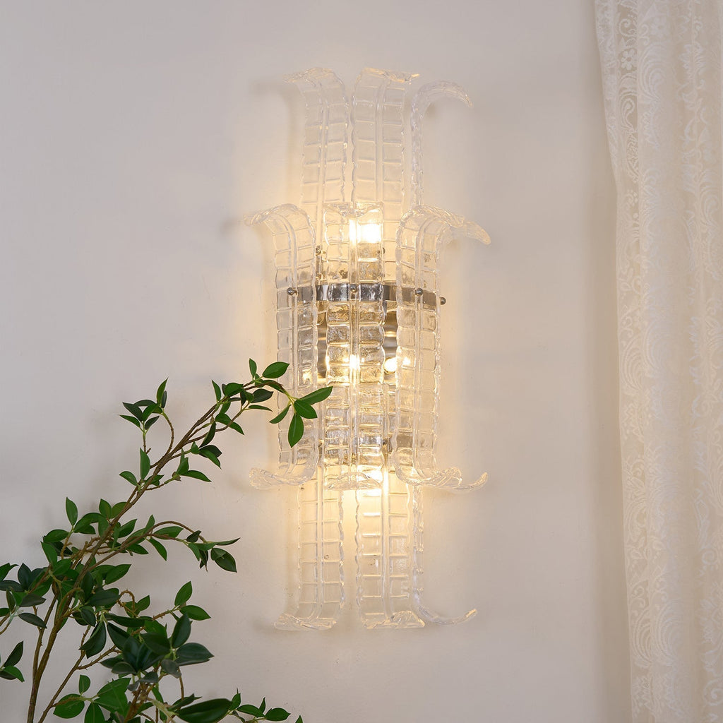 Kenrenholm Glass Wall Light-Moonnatur