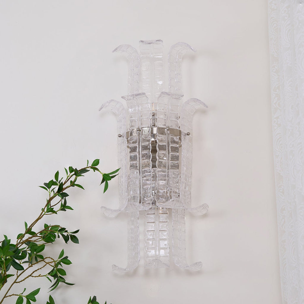 Kenrenholm Glass Wall Light-Moonnatur