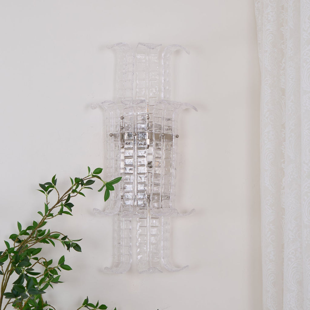 Kenrenholm Glass Wall Light-Moonnatur