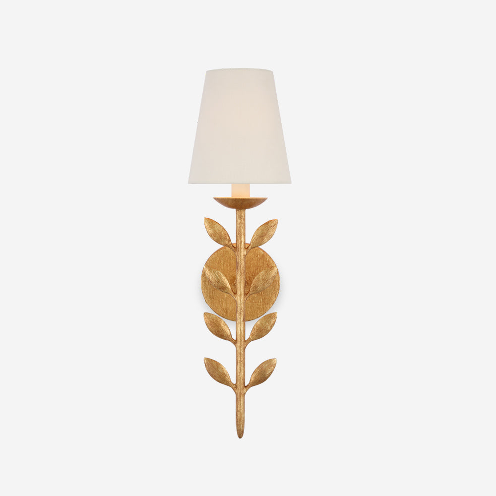 Gildenwell Fabric Wall Light-Moonnatur