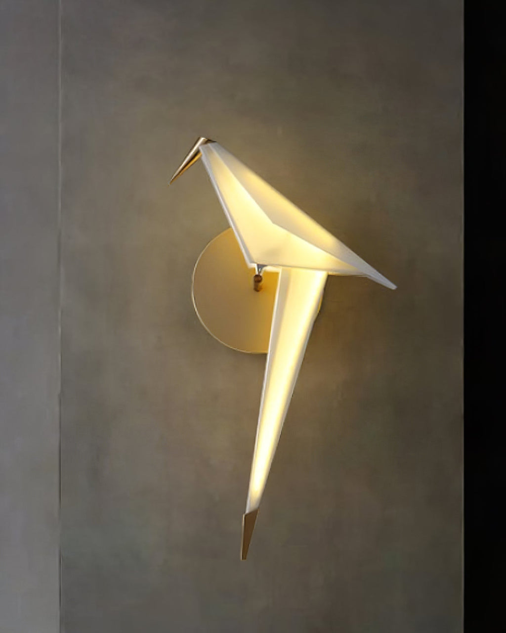 Jalmira Plastic Wall Light-Moonnatur