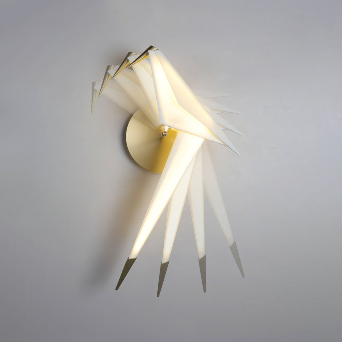 Jalmira Plastic Wall Light-Moonnatur