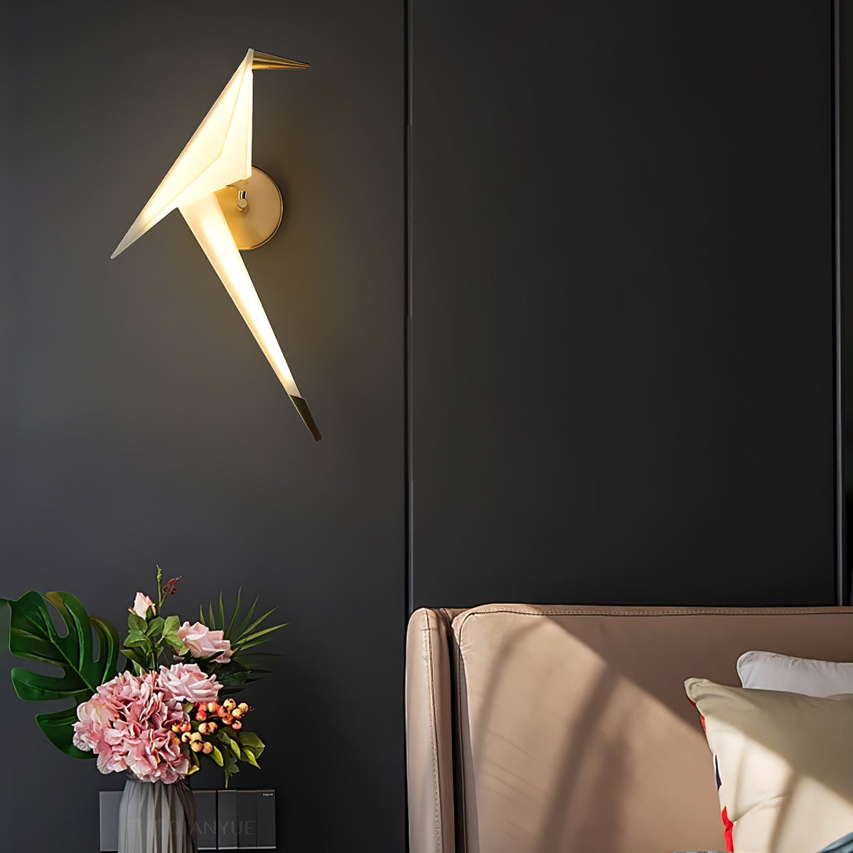 Oakeneth Polycarbonate Wall Light-Moonnatur