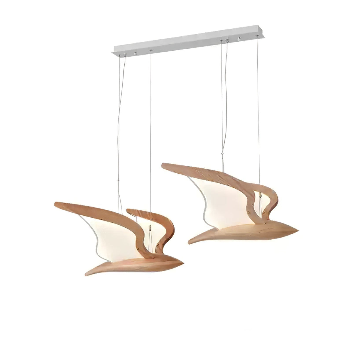 Virelia Wood Pendant Light-Moonnatur