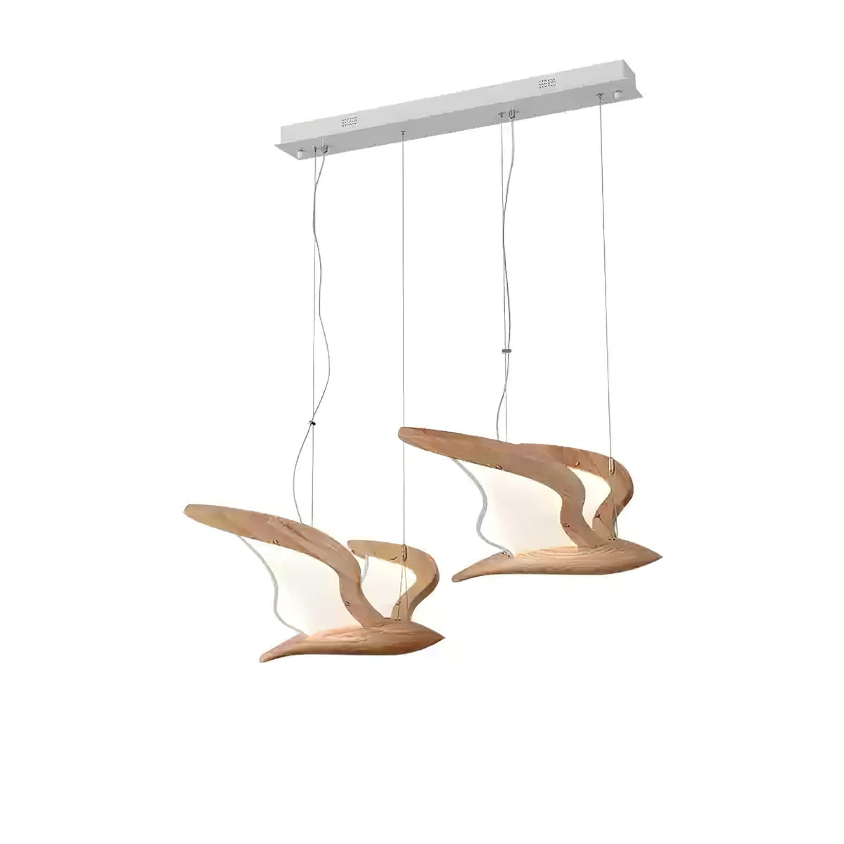Virelia Wood Pendant Light-Moonnatur
