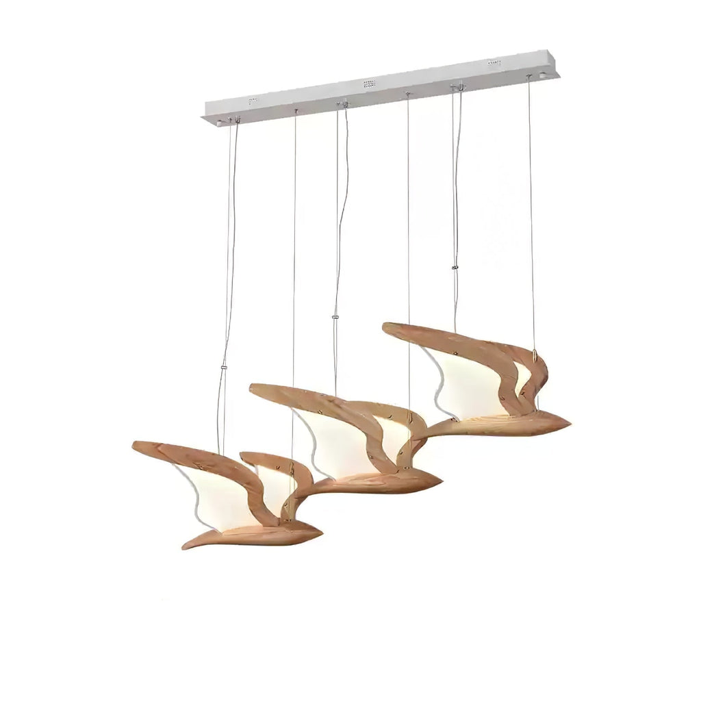 Virelia Wood Pendant Light-Moonnatur